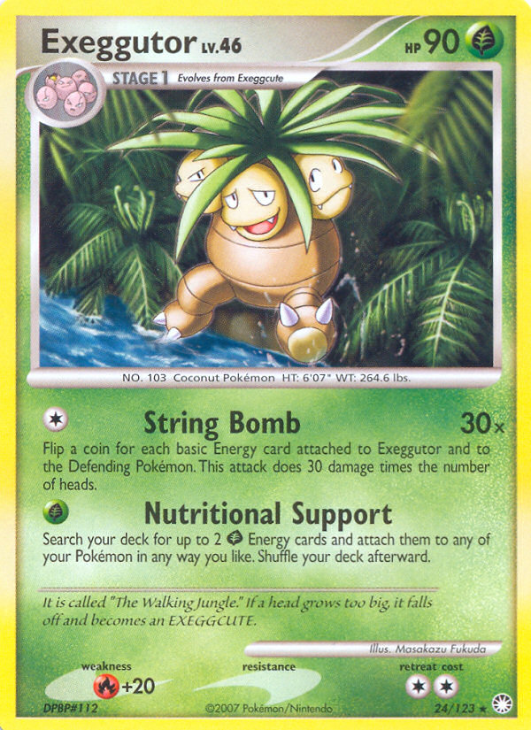 Exeggutor (24/123) [Diamond & Pearl: Mysterious Treasures] | Eastridge Sports Cards & Games