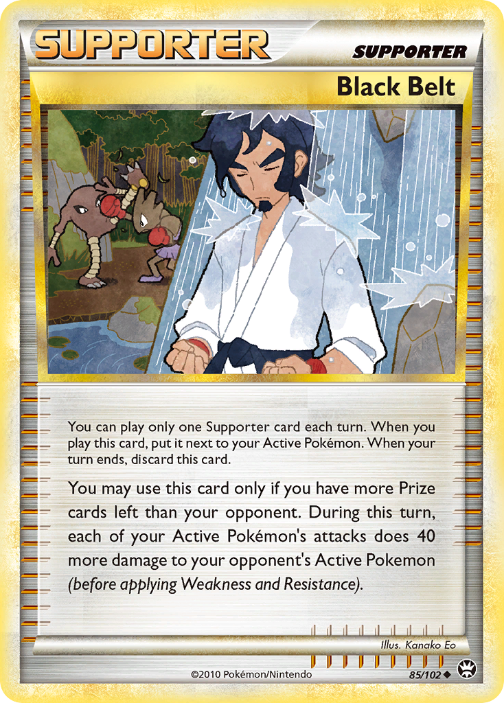 Black Belt (85/102) [HeartGold & SoulSilver: Triumphant] | Eastridge Sports Cards & Games