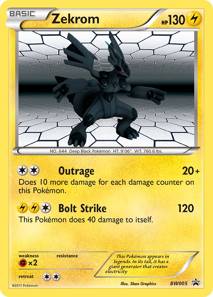 Zekrom (BW005) [Black & White: Black Star Promos] | Eastridge Sports Cards & Games