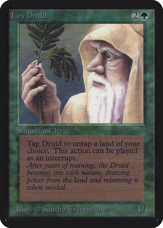 Ley Druid [Limited Edition Alpha] | Eastridge Sports Cards & Games