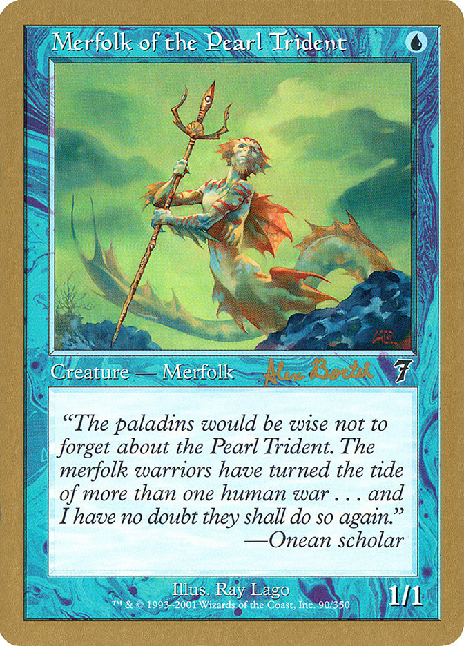 Merfolk of the Pearl Trident (Alex Borteh) [World Championship Decks 2001] | Eastridge Sports Cards & Games