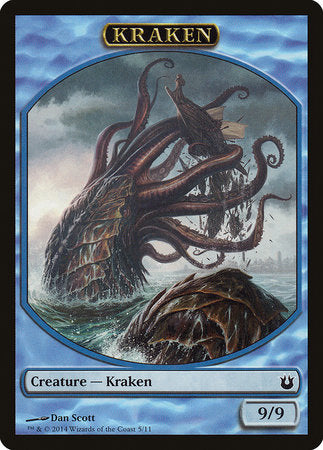 Kraken Token [Born of the Gods Tokens] | Eastridge Sports Cards & Games