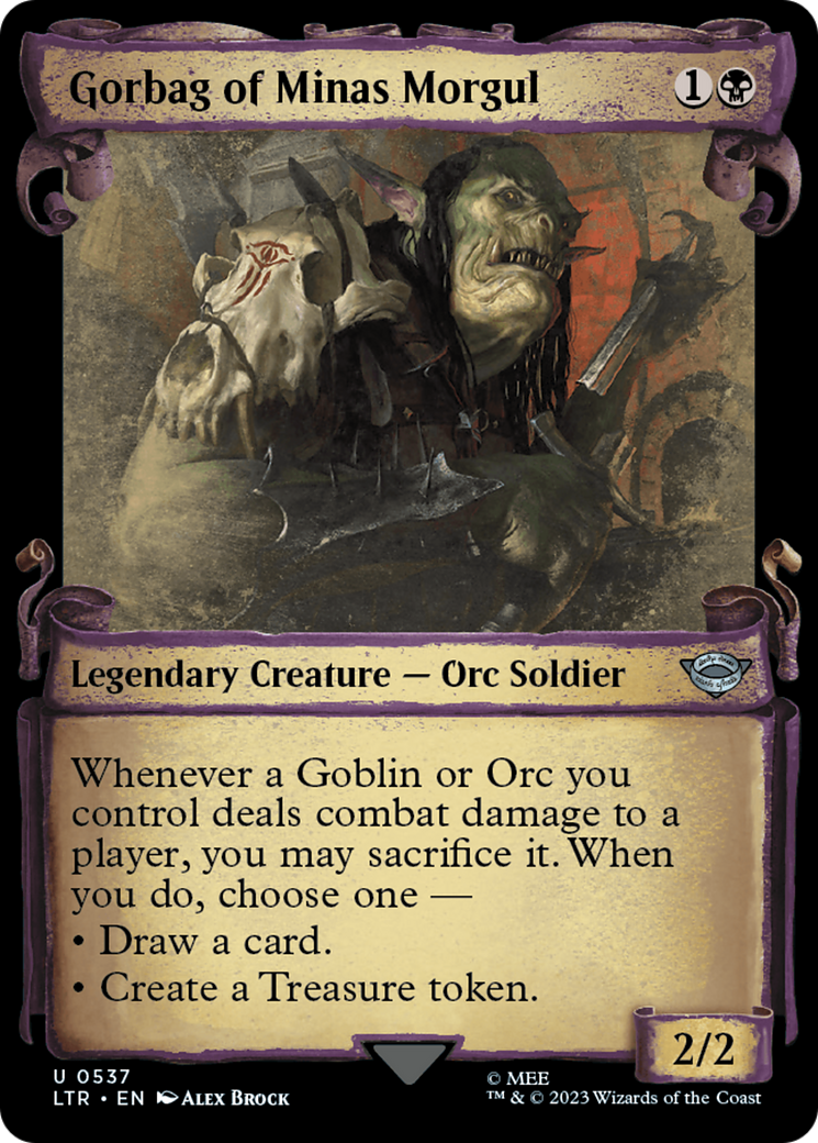 Gorbag of Minas Morgul [The Lord of the Rings: Tales of Middle-Earth Showcase Scrolls] | Eastridge Sports Cards & Games