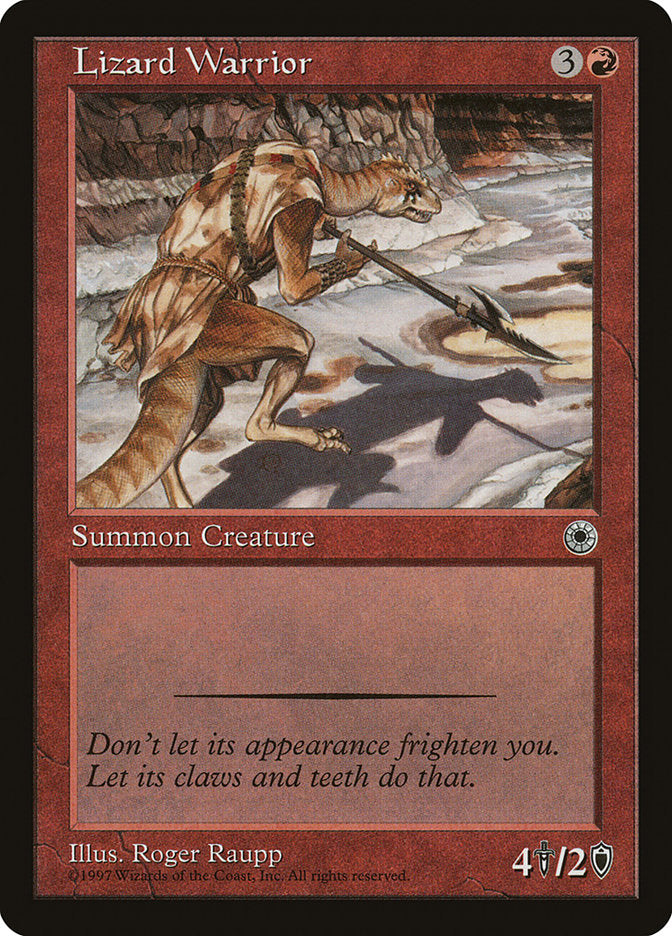 Lizard Warrior [Portal] | Eastridge Sports Cards & Games