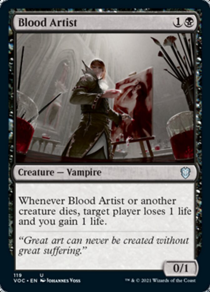 Blood Artist [Innistrad: Crimson Vow Commander] | Eastridge Sports Cards & Games