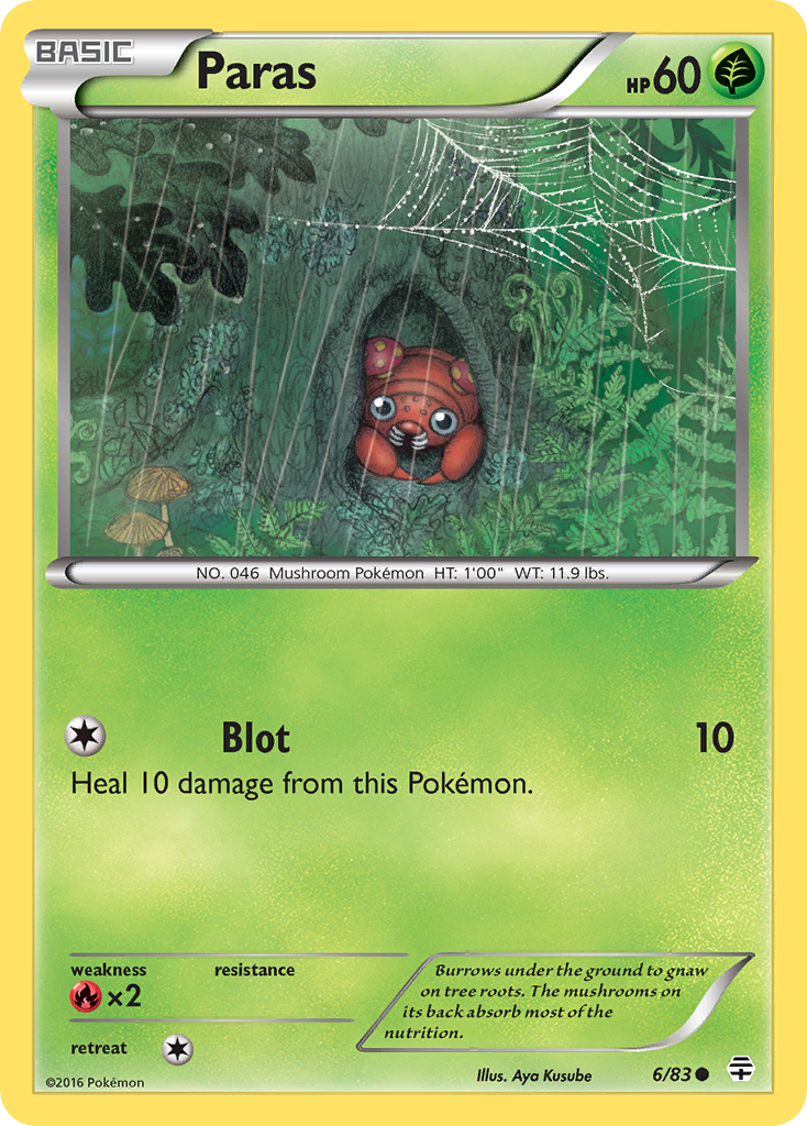 Paras (6/83) [XY: Generations] | Eastridge Sports Cards & Games