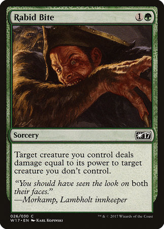 Rabid Bite [Welcome Deck 2017] | Eastridge Sports Cards & Games