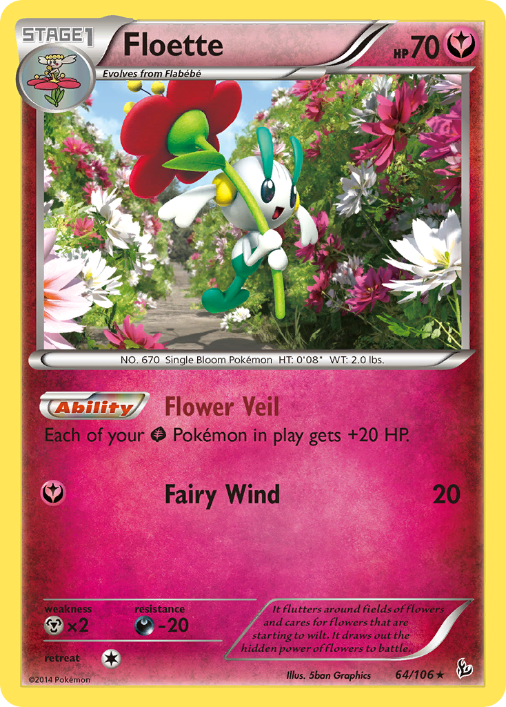 Floette (64/106) [XY: Flashfire] | Eastridge Sports Cards & Games