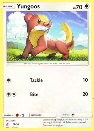 Yungoos (12/30) [Sun & Moon: Trainer Kit - Lycanroc] | Eastridge Sports Cards & Games