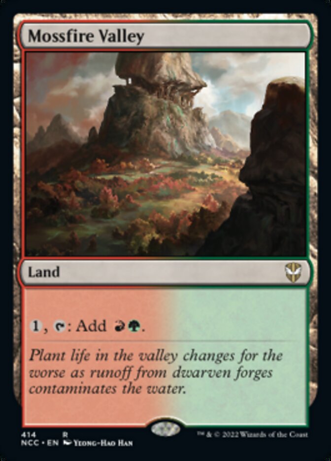 Mossfire Valley [Streets of New Capenna Commander] | Eastridge Sports Cards & Games