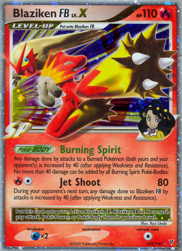 Blaziken FB LV.X (142/147) [Platinum: Supreme Victors] | Eastridge Sports Cards & Games