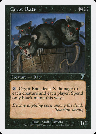 Crypt Rats [Seventh Edition] | Eastridge Sports Cards & Games