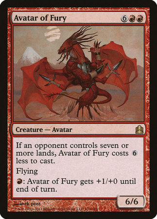 Avatar of Fury [Commander 2011] | Eastridge Sports Cards & Games