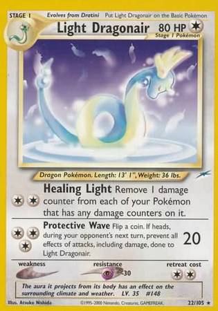 Light Dragonair (22/105) [Neo Destiny Unlimited] | Eastridge Sports Cards & Games