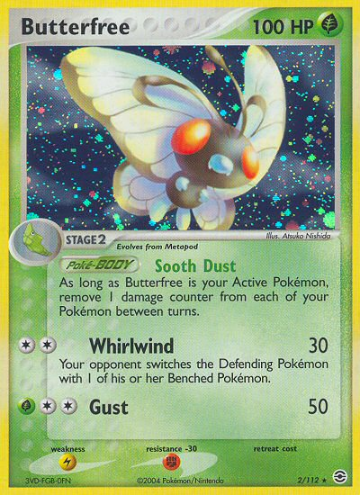 Butterfree (2/112) [EX: FireRed & LeafGreen] | Eastridge Sports Cards & Games