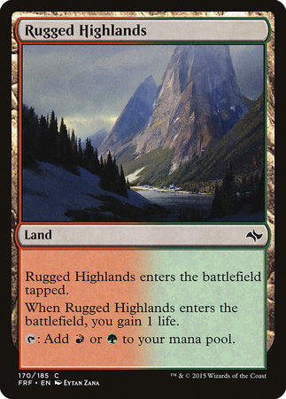 Rugged Highlands [Fate Reforged] | Eastridge Sports Cards & Games