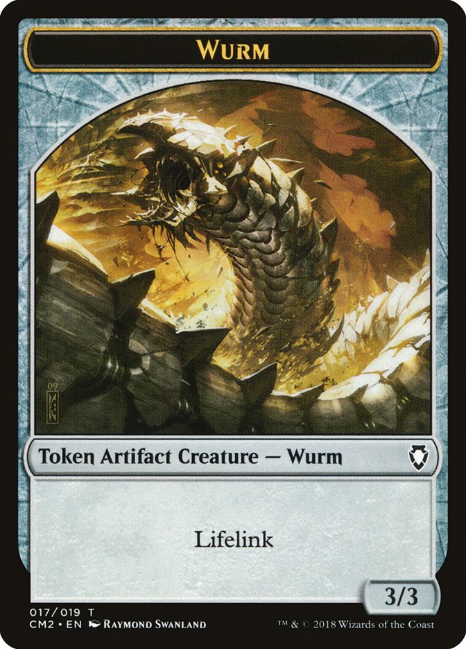 Wurm (Lifelink) [Commander Anthology Volume II Tokens] | Eastridge Sports Cards & Games