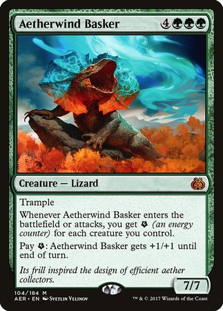 Aetherwind Basker [Aether Revolt] | Eastridge Sports Cards & Games