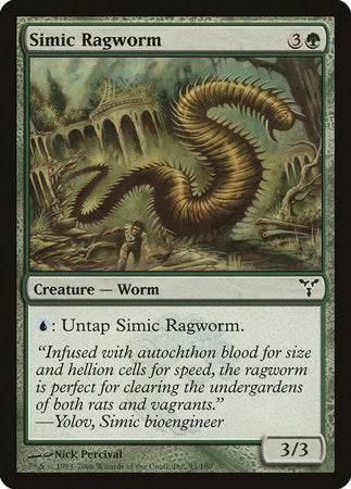 Simic Ragworm [Dissension] | Eastridge Sports Cards & Games