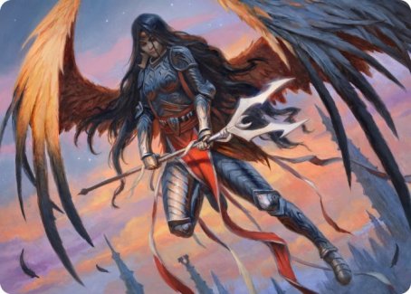 Liesa, Forgotten Archangel Art Card [Innistrad: Midnight Hunt Art Series] | Eastridge Sports Cards & Games