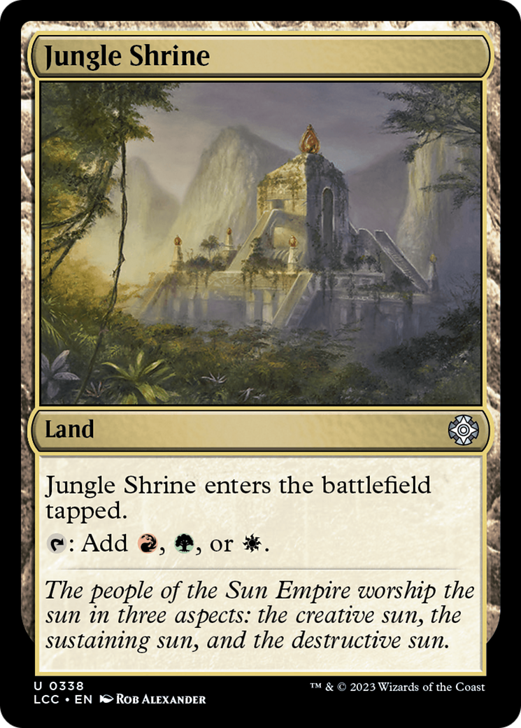 Jungle Shrine [The Lost Caverns of Ixalan Commander] | Eastridge Sports Cards & Games