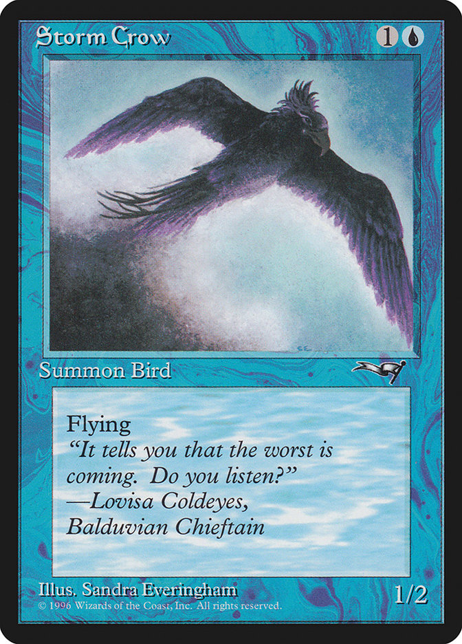 Storm Crow (Looking Ahead) [Alliances] | Eastridge Sports Cards & Games