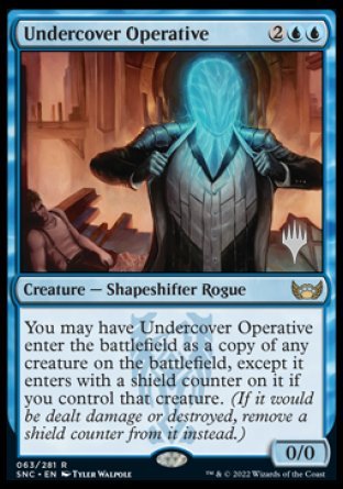Undercover Operative (Promo Pack) [Streets of New Capenna Promos] | Eastridge Sports Cards & Games