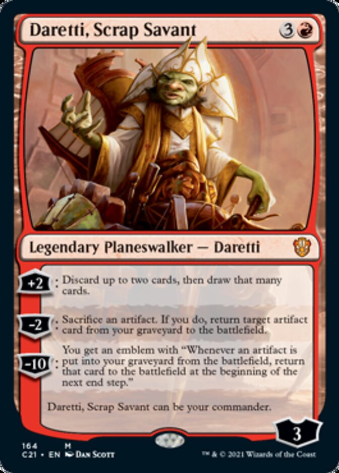 Daretti, Scrap Savant [Commander 2021] | Eastridge Sports Cards & Games