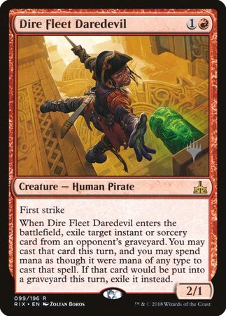 Dire Fleet Daredevil [Rivals of Ixalan Promos] | Eastridge Sports Cards & Games