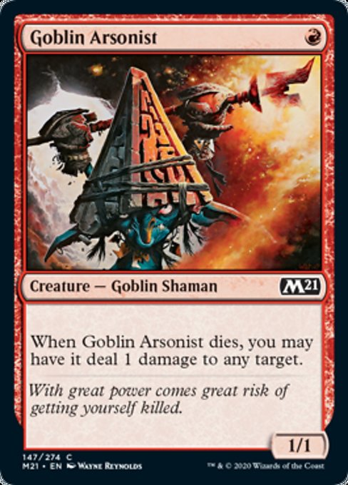 Goblin Arsonist [Core Set 2021] | Eastridge Sports Cards & Games