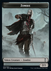 Zombie // Drake Double-sided Token [Streets of New Capenna Commander Tokens] | Eastridge Sports Cards & Games
