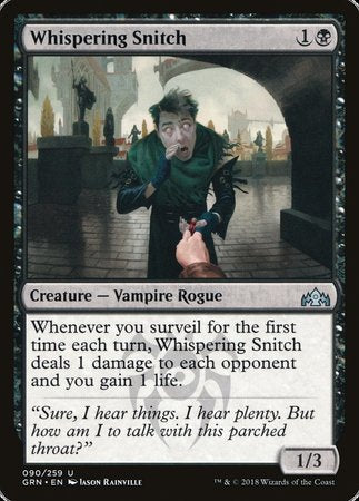 Whispering Snitch [Guilds of Ravnica] | Eastridge Sports Cards & Games