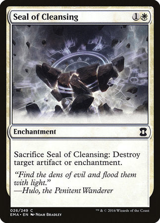 Seal of Cleansing [Eternal Masters] | Eastridge Sports Cards & Games