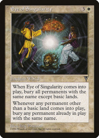 Eye of Singularity [Visions] | Eastridge Sports Cards & Games