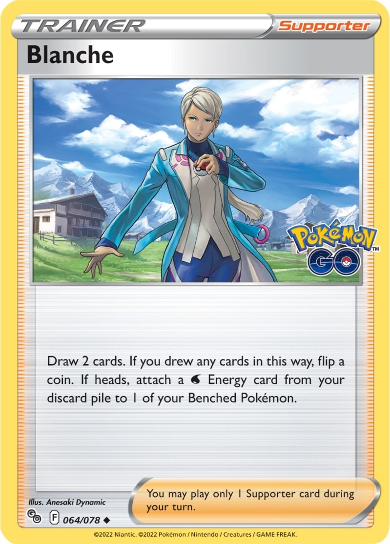 Blanche (064/078) [Pokémon GO] | Eastridge Sports Cards & Games