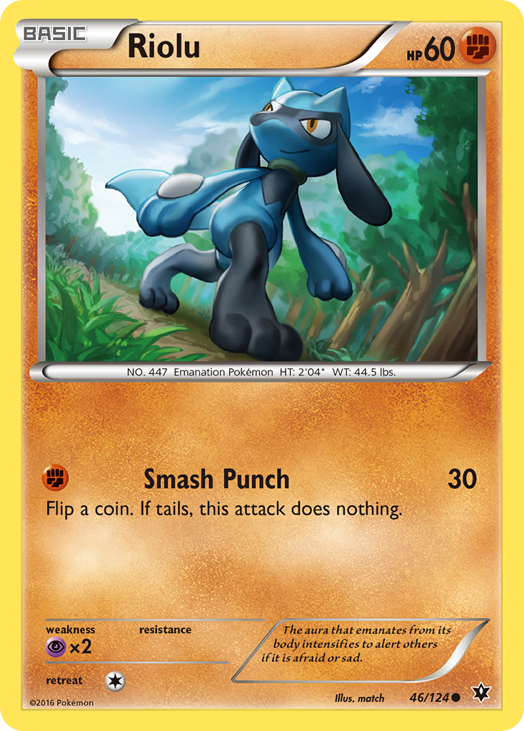 Riolu (46/124) [XY: Fates Collide] | Eastridge Sports Cards & Games