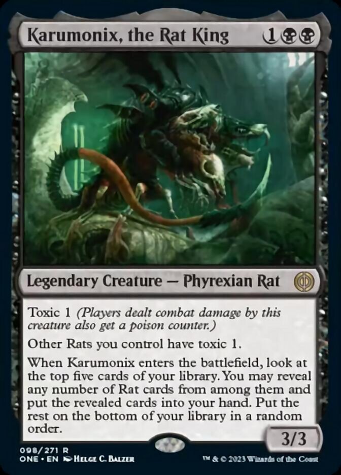 Karumonix, the Rat King [Phyrexia: All Will Be One] | Eastridge Sports Cards & Games