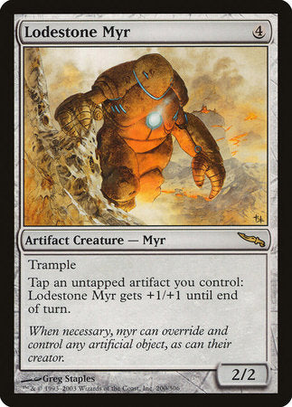 Lodestone Myr [Mirrodin] | Eastridge Sports Cards & Games