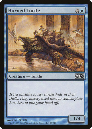 Horned Turtle [Magic 2010] | Eastridge Sports Cards & Games