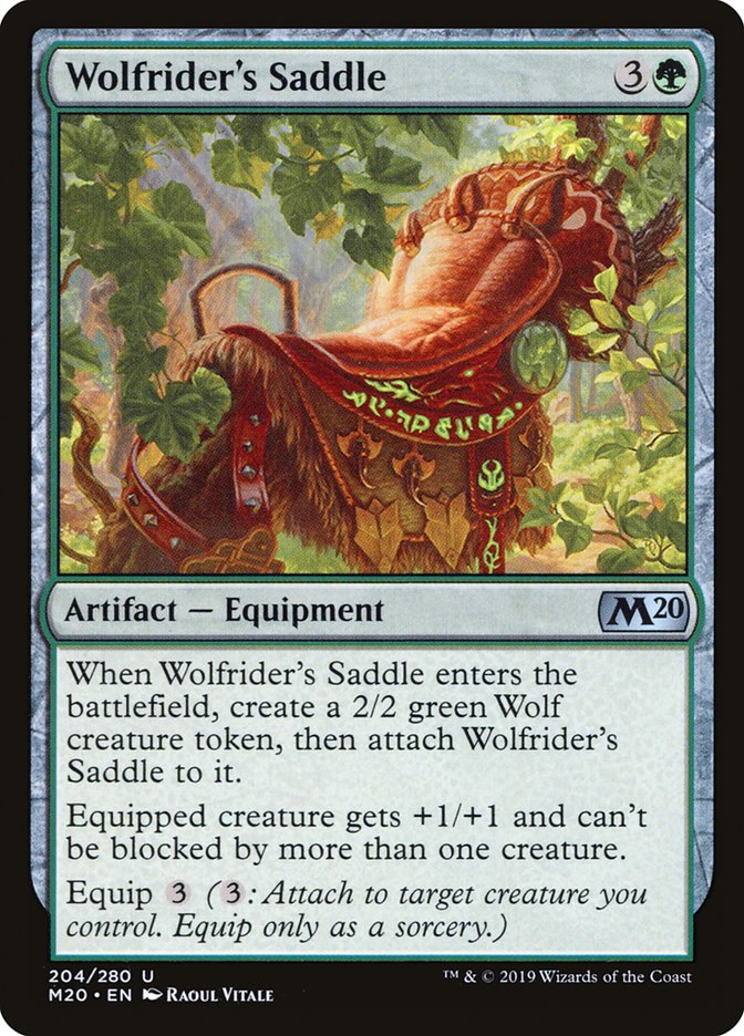 Wolfrider's Saddle [Core Set 2020] | Eastridge Sports Cards & Games