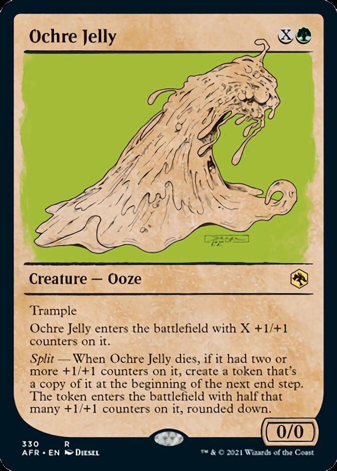 Ochre Jelly (Showcase) [Dungeons & Dragons: Adventures in the Forgotten Realms] | Eastridge Sports Cards & Games