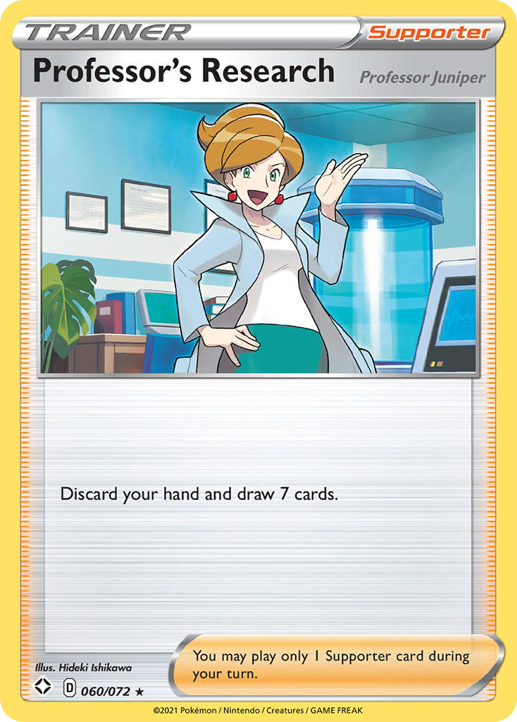 Professor's Research (060/072) (Professor Juniper) [Sword & Shield: Shining Fates] | Eastridge Sports Cards & Games