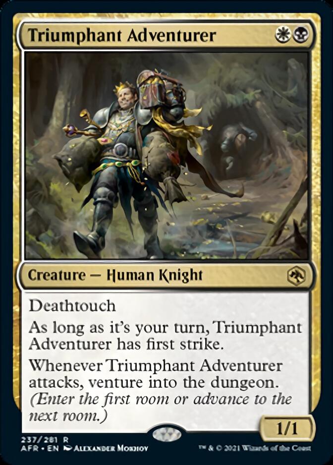 Triumphant Adventurer [Dungeons & Dragons: Adventures in the Forgotten Realms] | Eastridge Sports Cards & Games