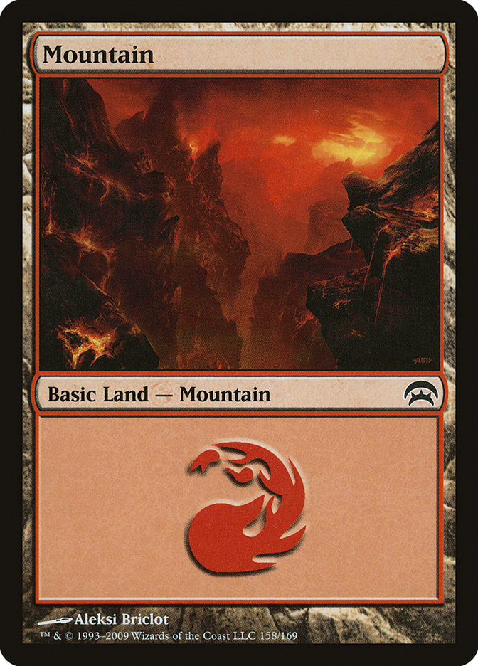 Mountain (158) [Planechase] | Eastridge Sports Cards & Games