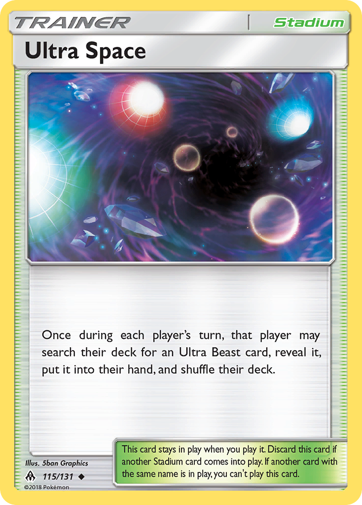 Ultra Space (115/131) [Sun & Moon: Forbidden Light] | Eastridge Sports Cards & Games