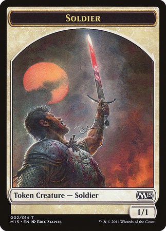 Soldier Token [Magic 2015 Tokens] | Eastridge Sports Cards & Games