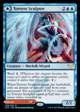 Torrent Sculptor // Flamethrower Sonata [Strixhaven: School of Mages] | Eastridge Sports Cards & Games