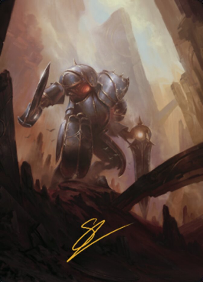 Mountain Art Card (Gold-Stamped Signature) [The Brothers' War Art Series] | Eastridge Sports Cards & Games