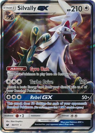 Silvally GX (90/111) (Jumbo Card) [Sun & Moon: Crimson Invasion] | Eastridge Sports Cards & Games