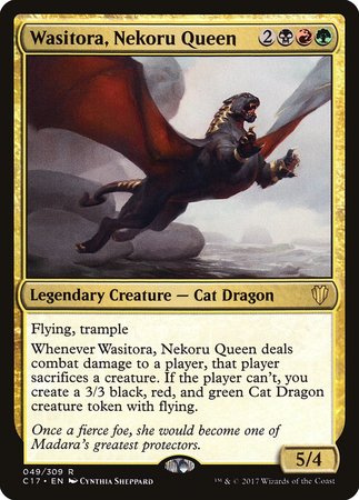 Wasitora, Nekoru Queen [Commander 2017] | Eastridge Sports Cards & Games